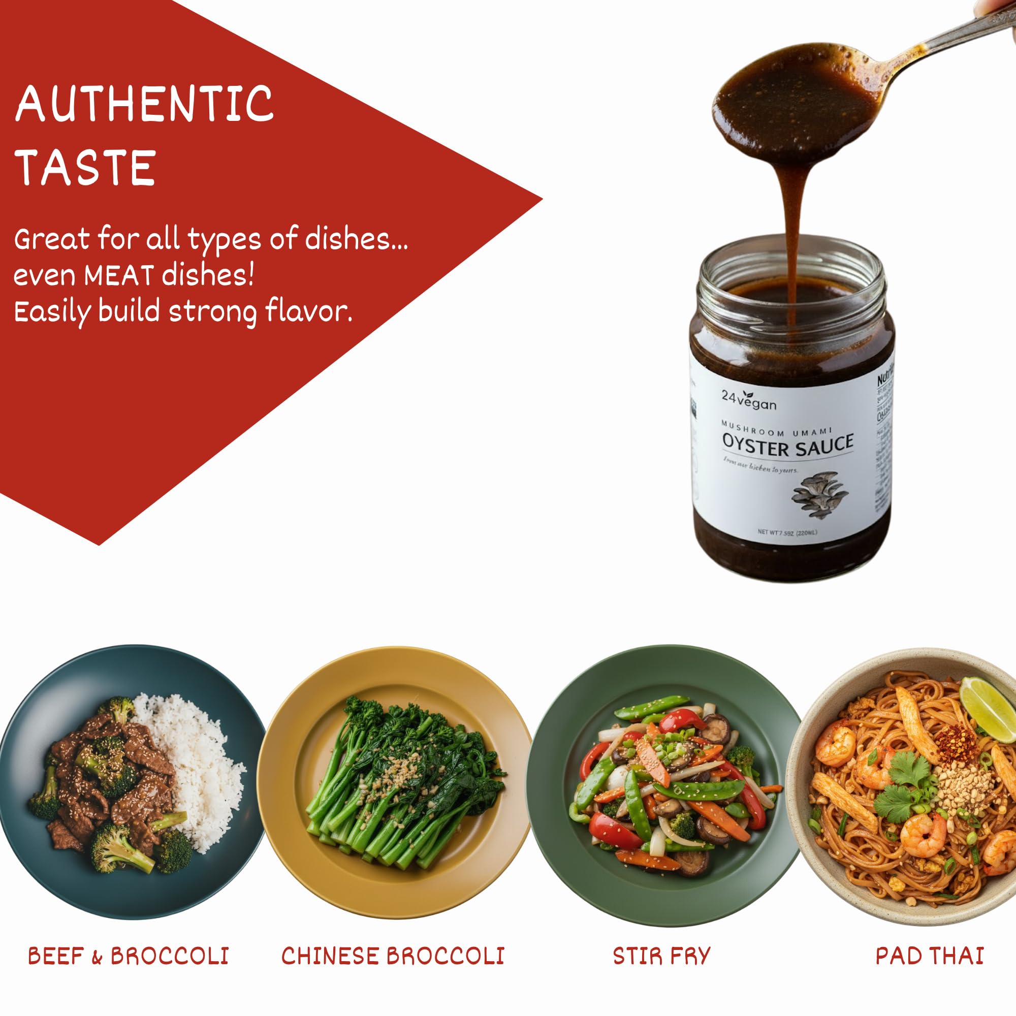 24 VEGAN used as marinade on tofu plated to show rich umami flavor enhancement