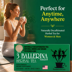 3 Ballerina dry leaves detail highlighting herb quality and fuller flavor