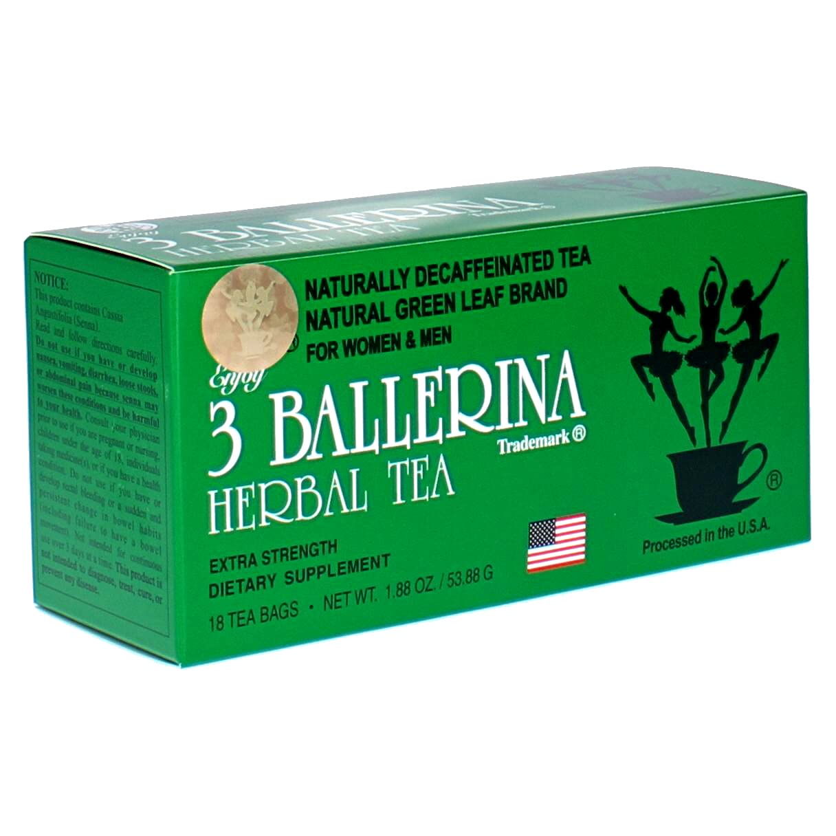 3 Ballerina tea being poured into cup showcasing rich color and aroma