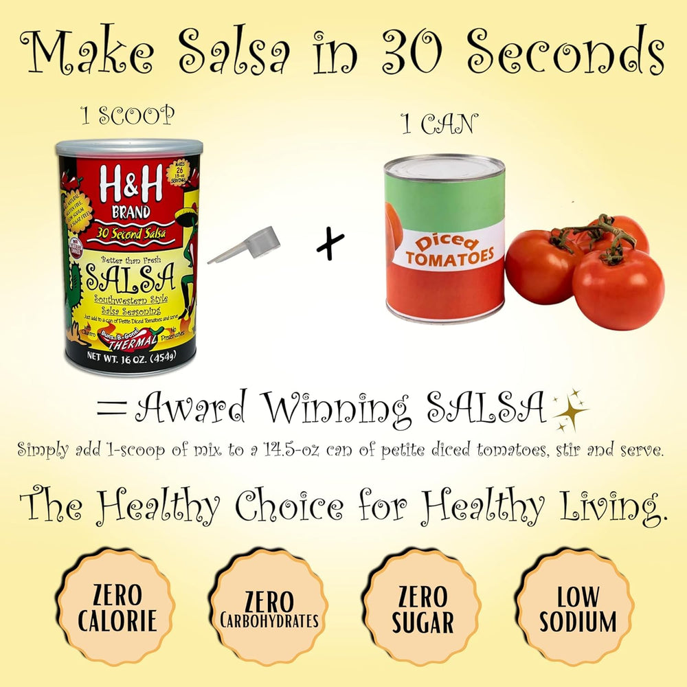 30 SECOND SALSA packaging with veteran-owned gold medal badge for trust