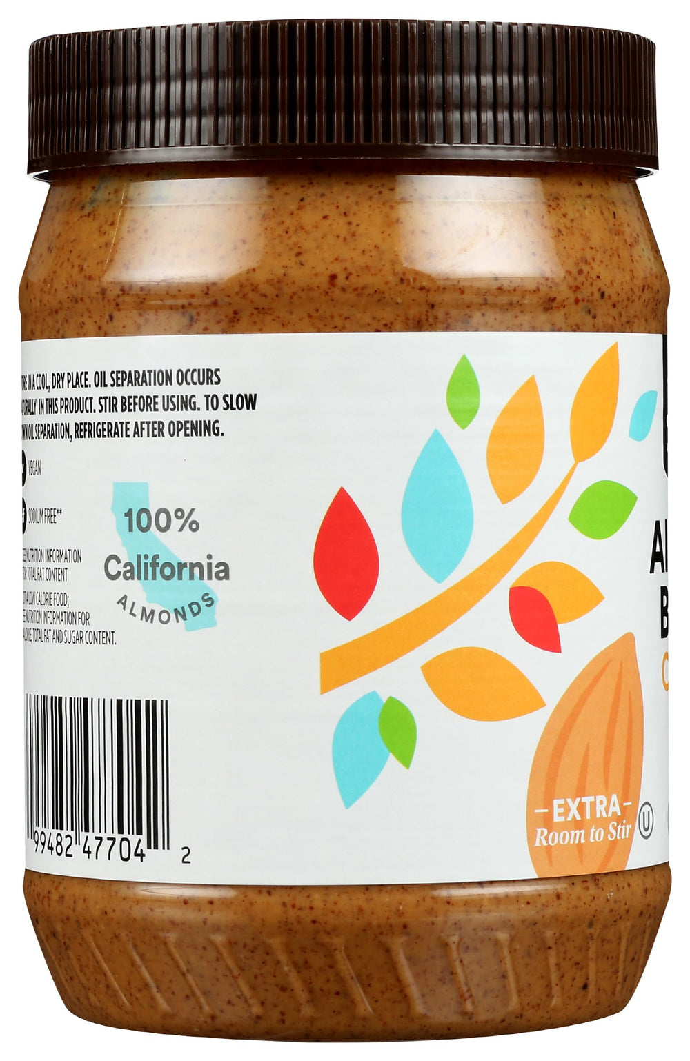 365 by Whole Foods Market almond butter spread on toast, demonstrates easy spreading and flavor