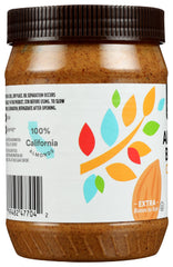 365 by Whole Foods Market almond butter spread on toast, demonstrates easy spreading and flavor
