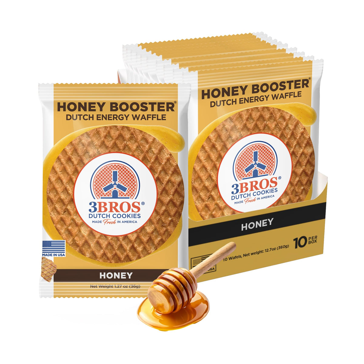 3Bros front box packaging showing product and benefits