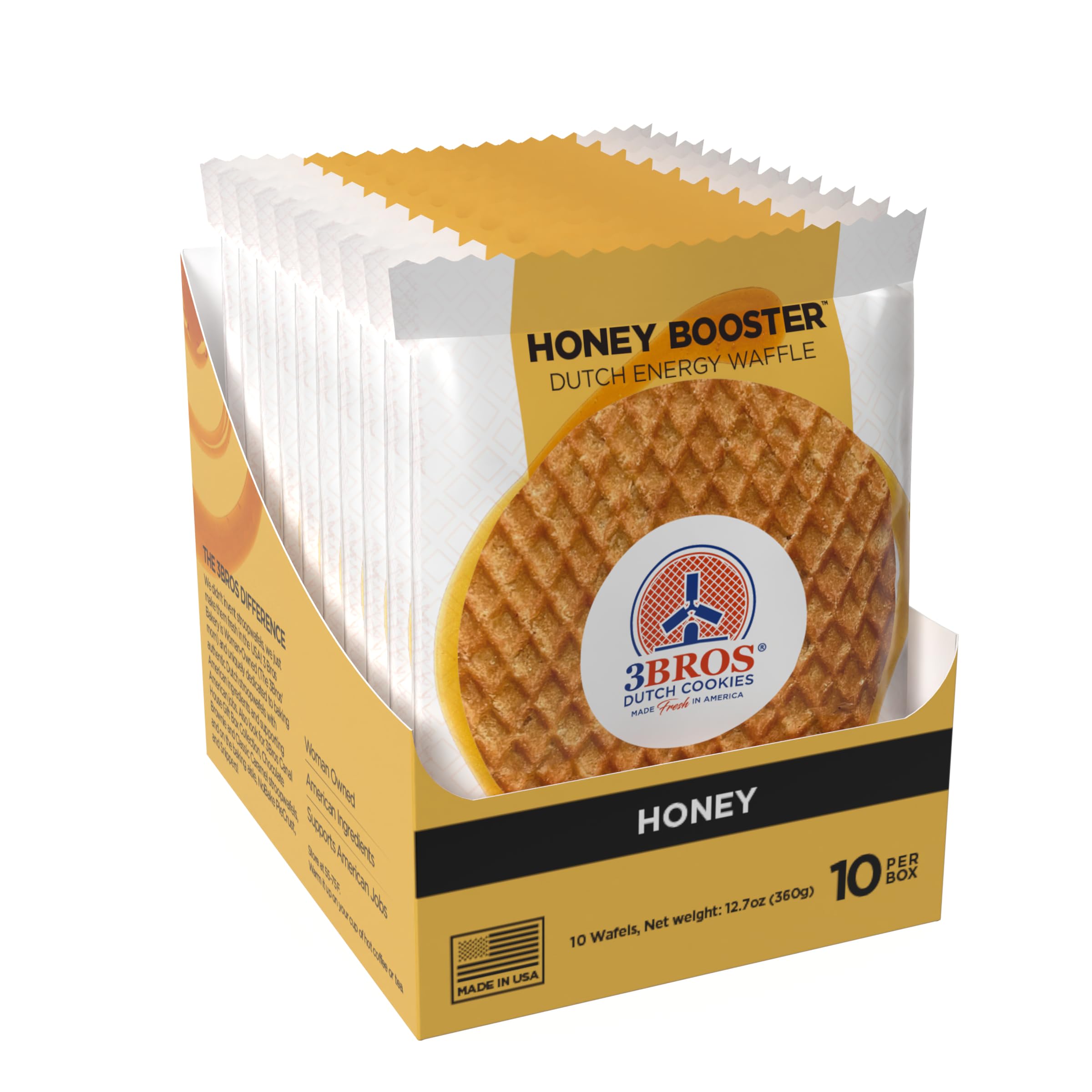 3Bros stroopwafels on breakfast plate paired with tea