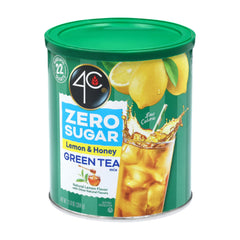 Close-up of 4C label highlighting flavor and easy-mix instructions benefit