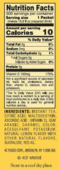 4C lemon tea poured into bottle in use demonstrating portable hydration and citrus refreshment