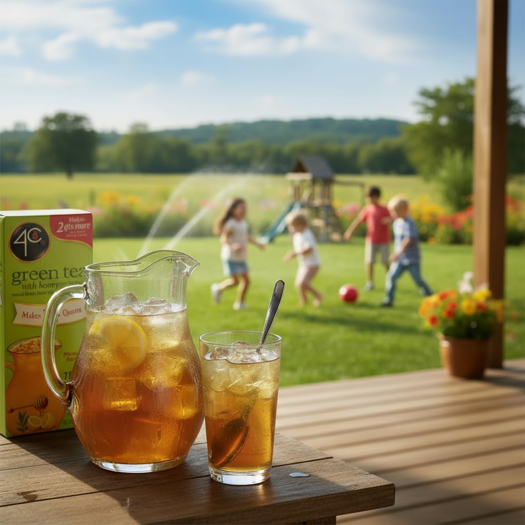 4C ingredient and nutrition label focusing on vitamin C and sugar-free benefits