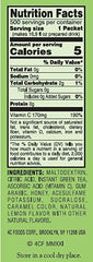 4C powder texture detail highlighting fine mixable granules for smooth taste