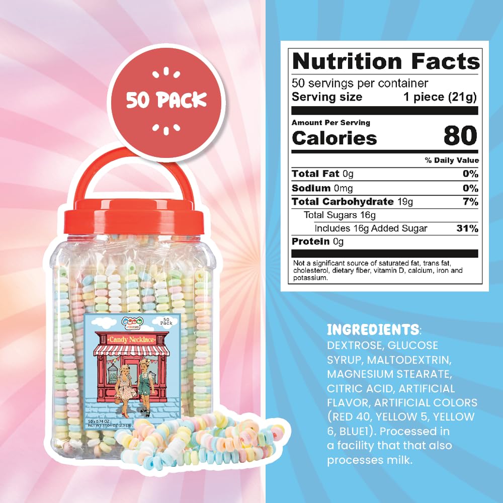 4YoreElves close-up pastel candy beads highlighting retro texture and flavor