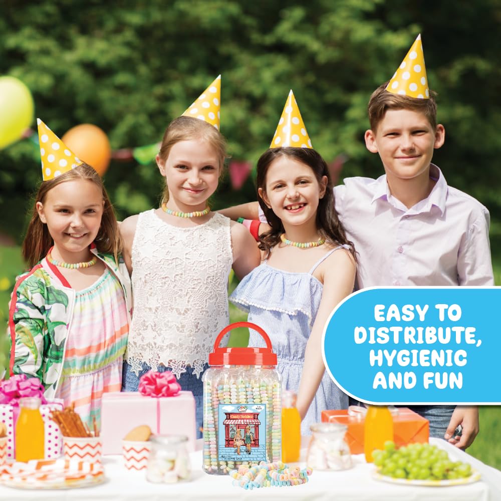 4YoreElves individually wrapped necklace emphasizing hygiene and convenient giving