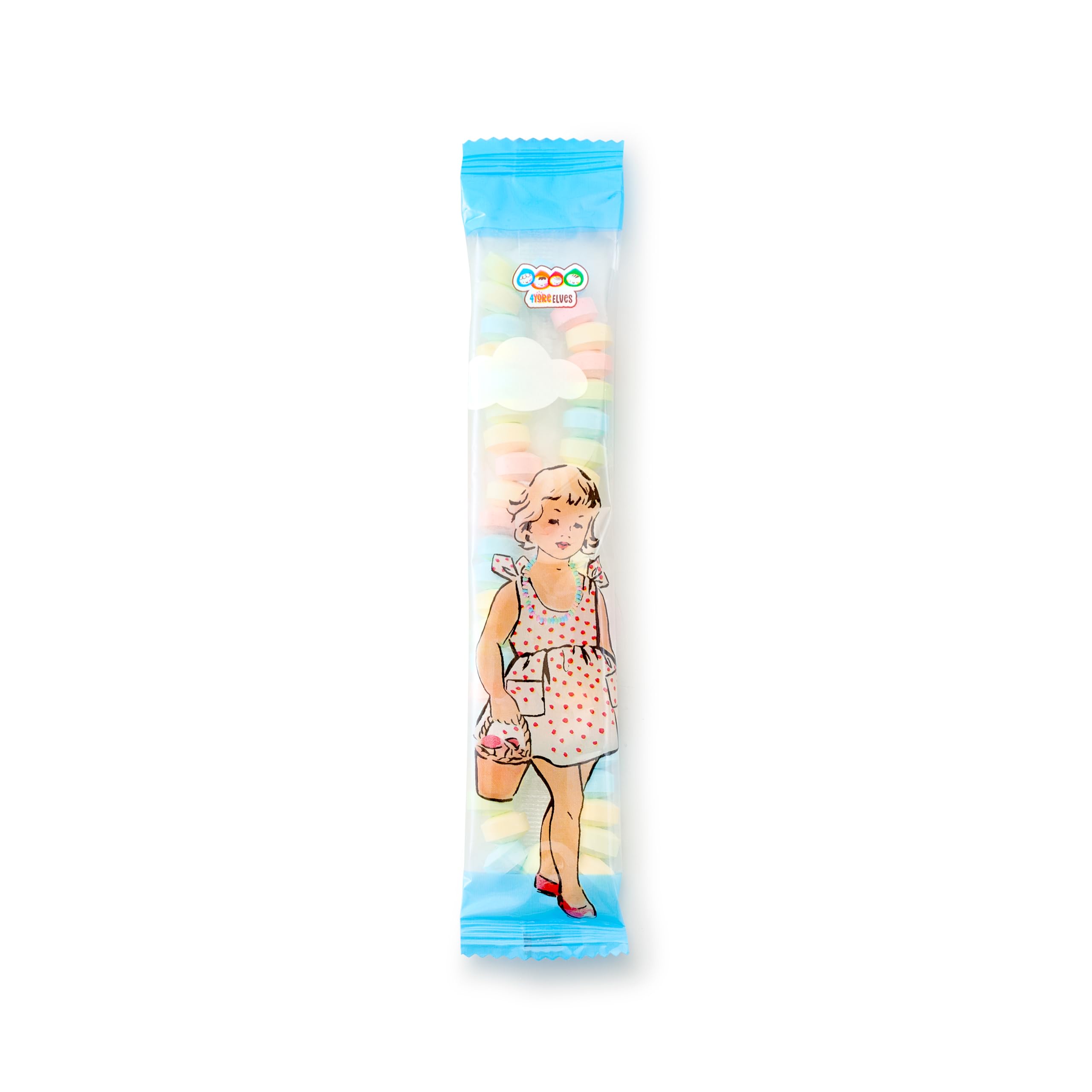 4YoreElves product label and contents panel showing package details and brand
