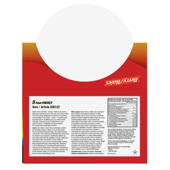 5-hour ENERGY bottle close-up highlighting label clarity and easy-grip cap