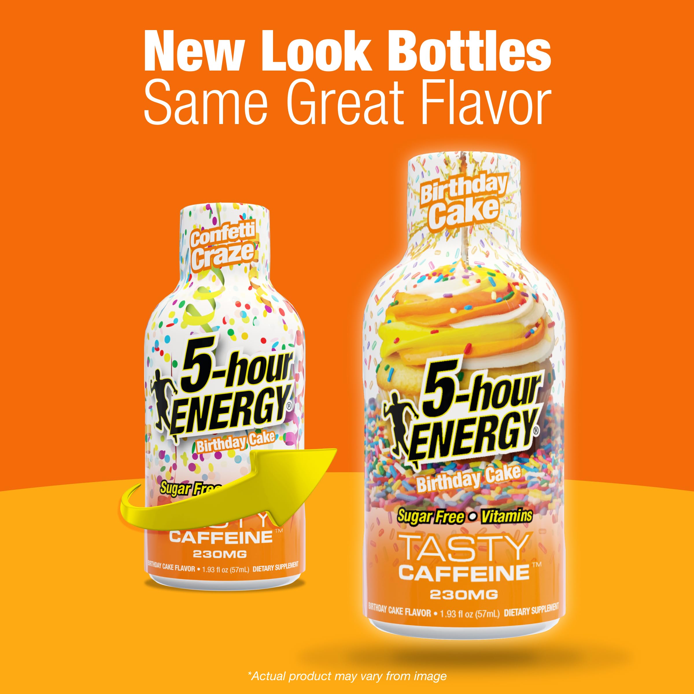 5-hour ENERGY open shot top view showing easy sip cap and fast drink convenience