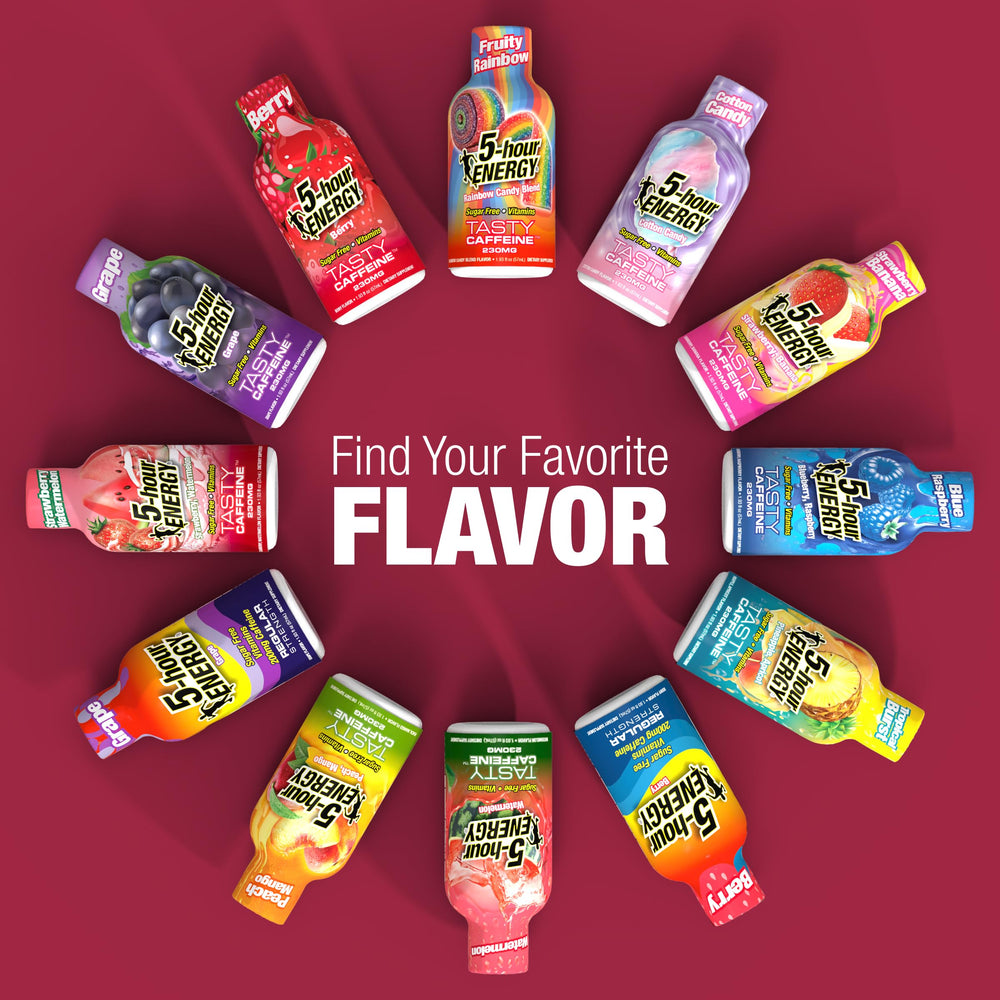 5-hour ENERGY held outdoors near a trailhead showing on-the-go energy support