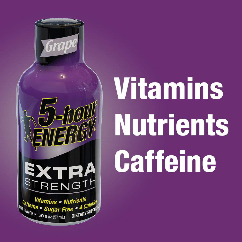 5-hour ENERGY on a work desk showing grab-and-go energy support during tasks
