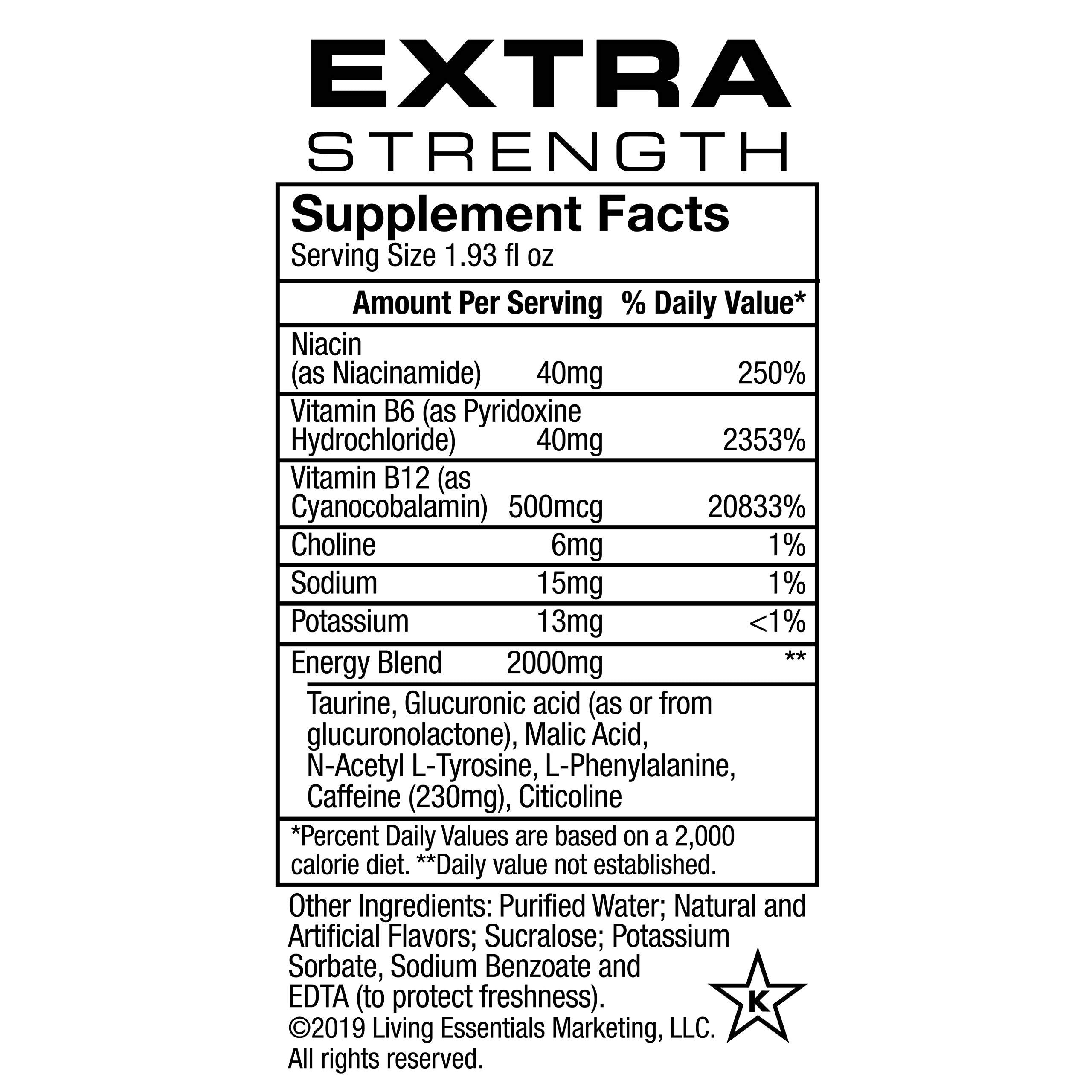 5-hour ENERGY pouring a 2oz shot to show quick liquid delivery and ease