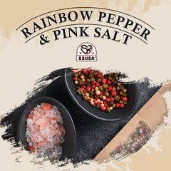 52USA close-up of coarse Himalayan pink salt crystals for crunchy finish