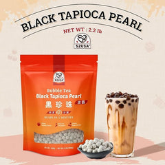 52USA.com cooked pearls glossy in brown sugar syrup, chewy texture appeal