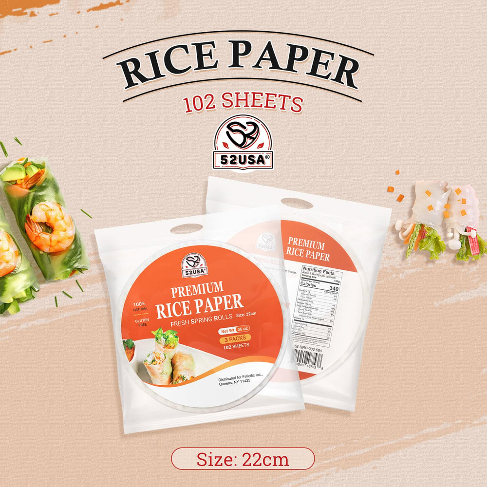 52USA cut rice paper chips on baking sheet demonstrating crisp snack option