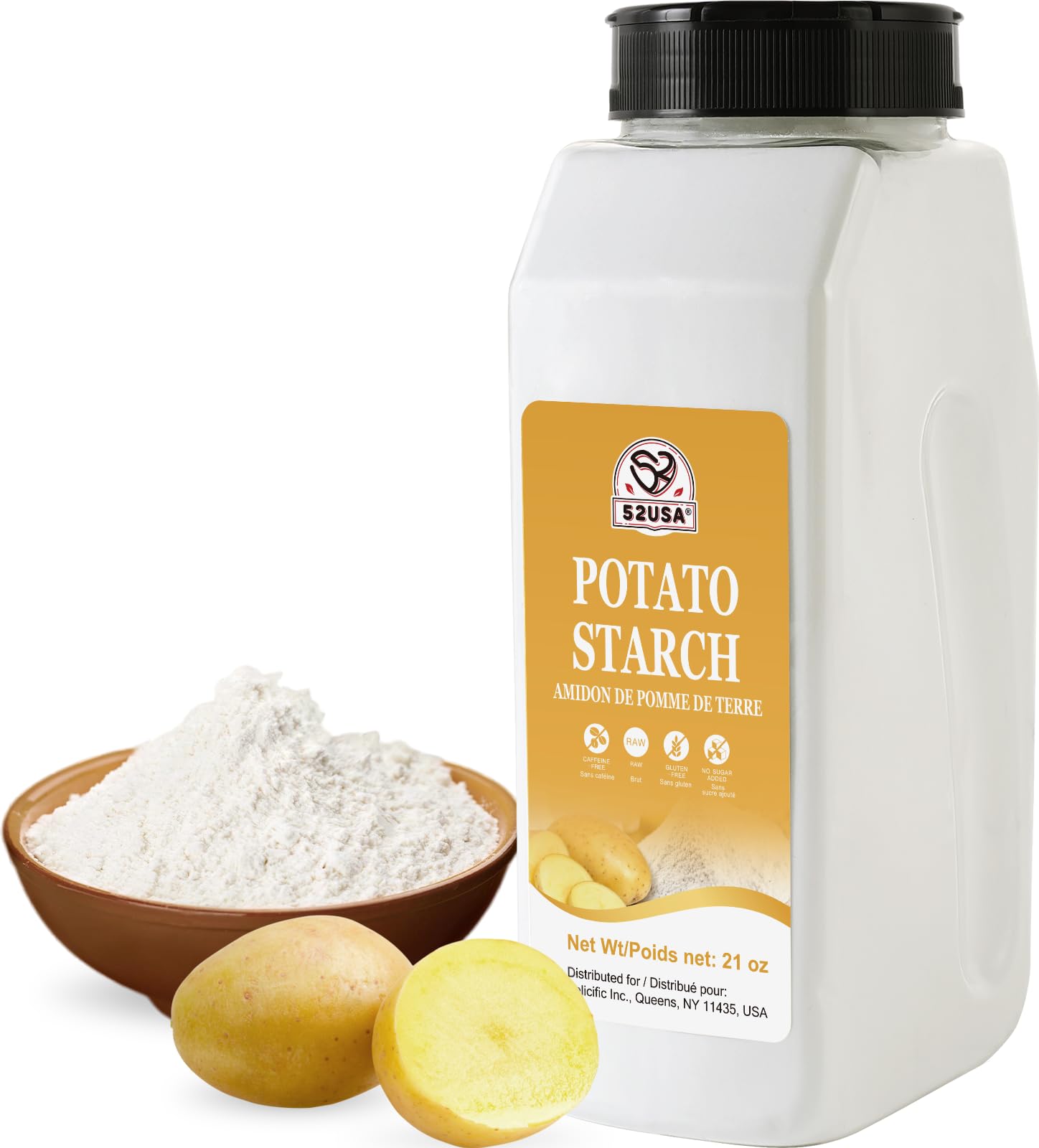 52USA front packaging showing 21 oz bag and clean-label benefit