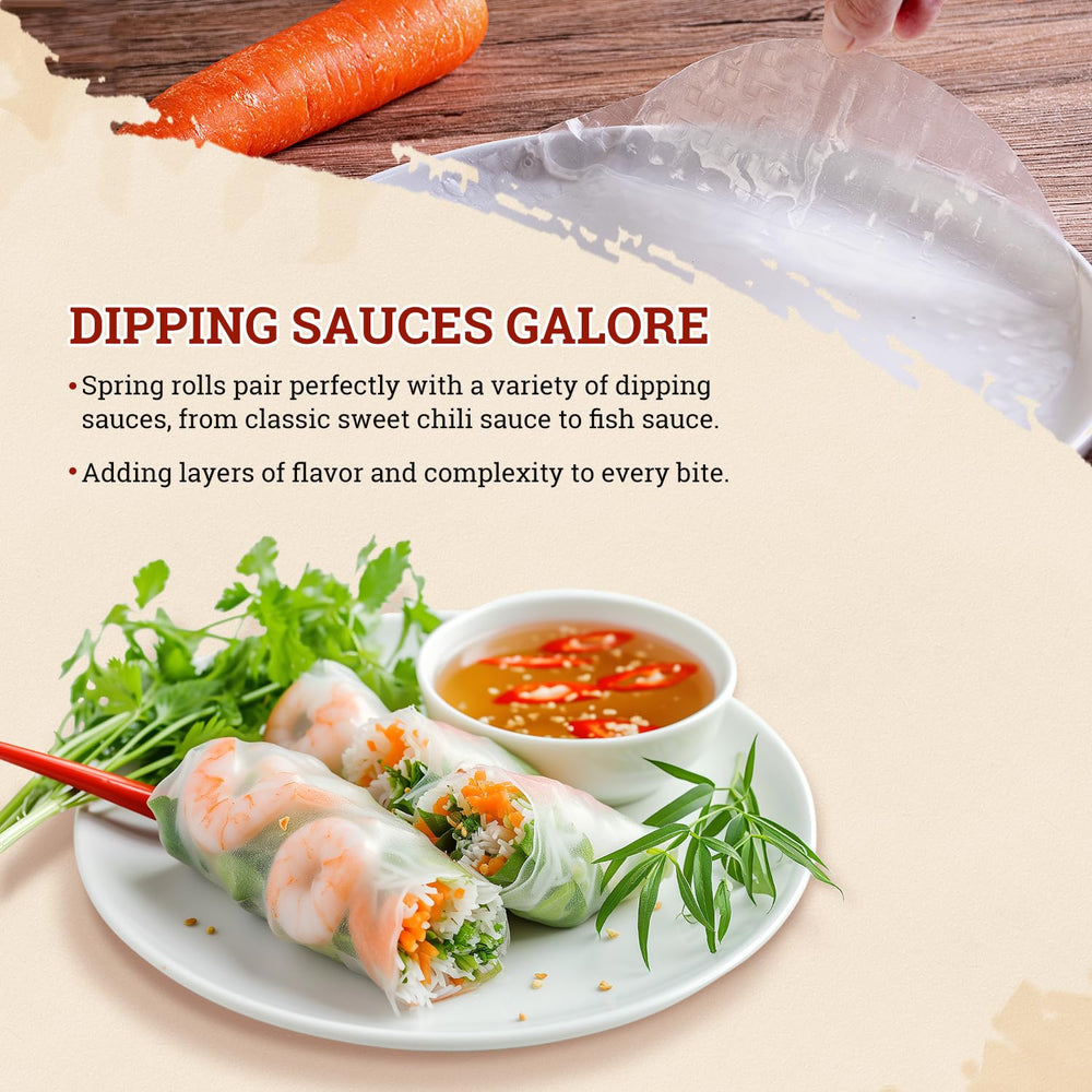 52USA plated fresh spring rolls displaying vibrant fillings and freshness