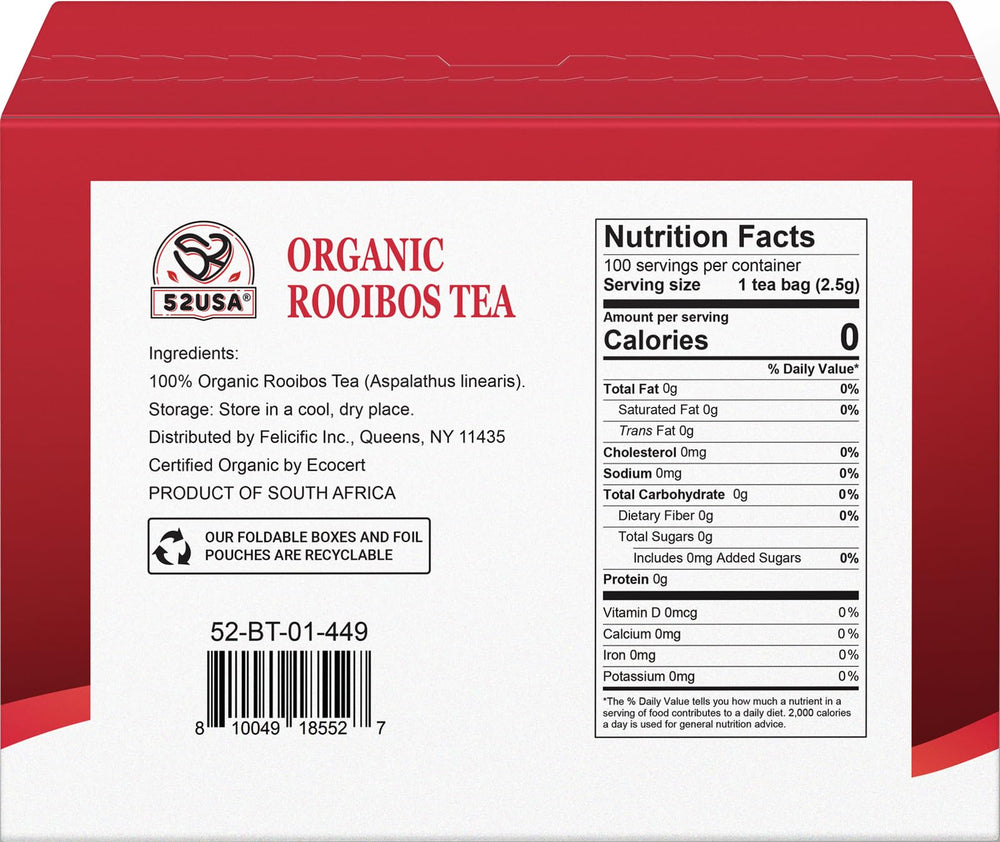 52USA close-up of loose rooibos leaves highlighting natural texture and purity
