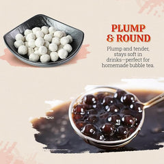 52USA.com scoop measuring pearls into cup, portion control for consistent servings