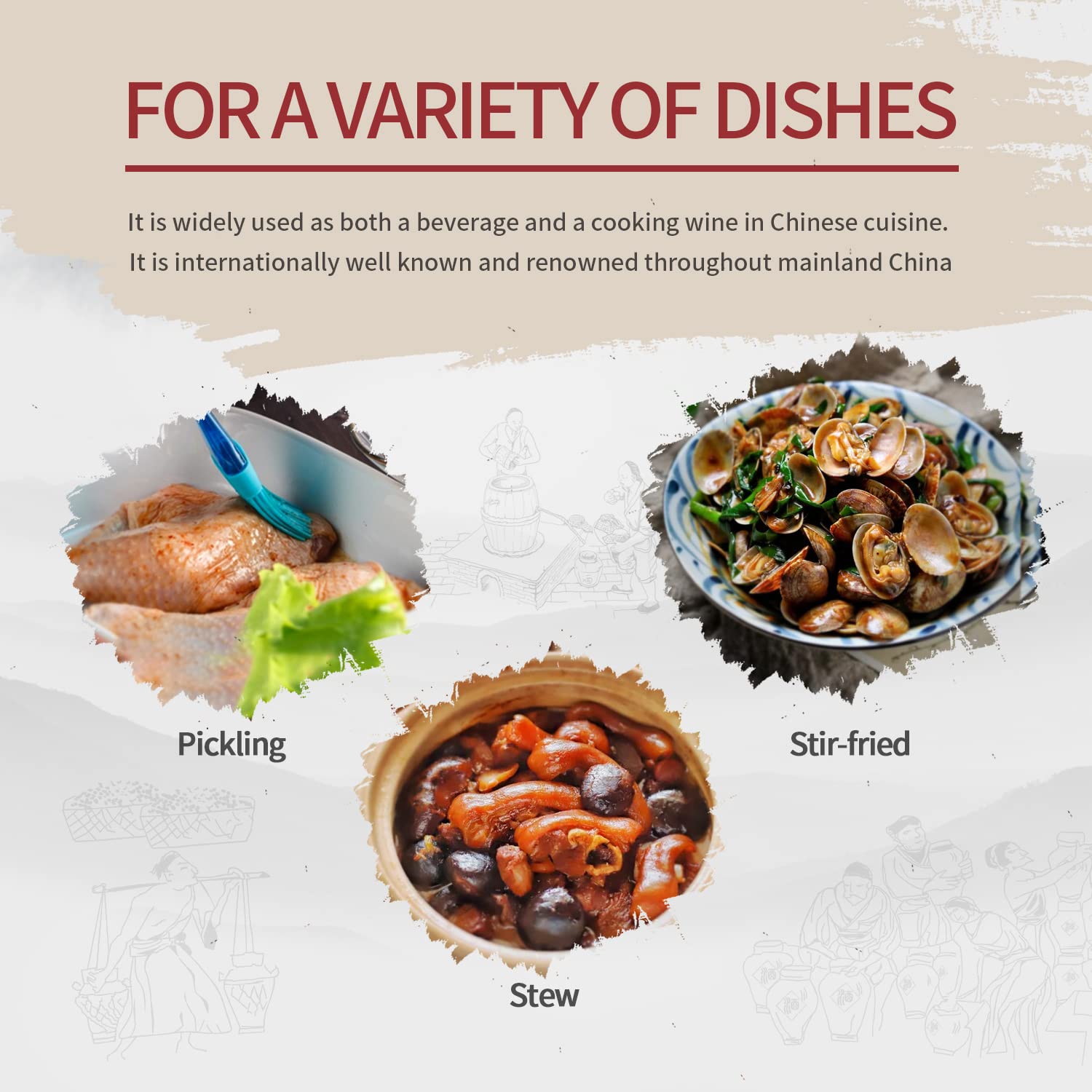 52USA Shaoxing stored in pantry for shelf-stable convenience and quality
