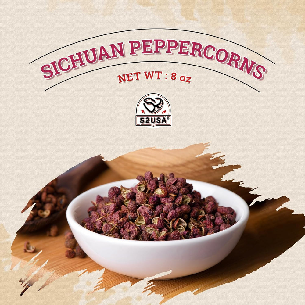 52USA peppercorns infused in chili oil jar, creates fragrant spicy oil