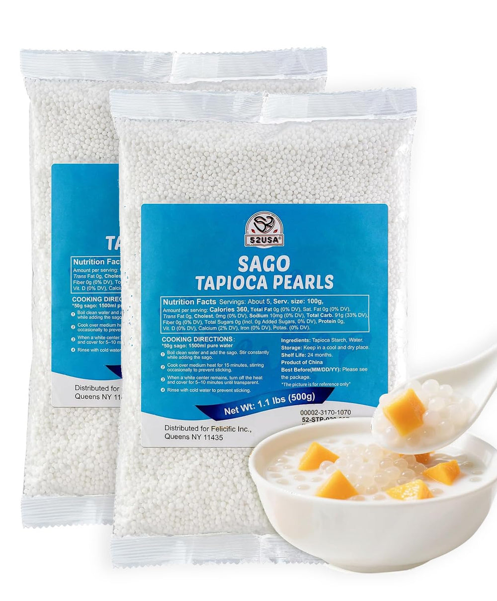 52USA front packaging showing product name and pack of two — clear pantry staple