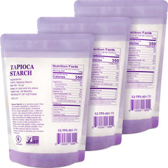 52USA tapioca flour close-up powder texture for smooth thickening