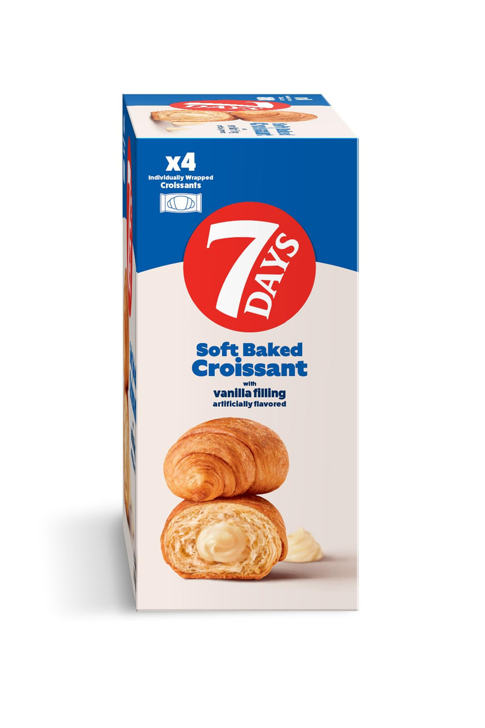 7Days croissant served next to coffee illustrating quick breakfast pairing benefit