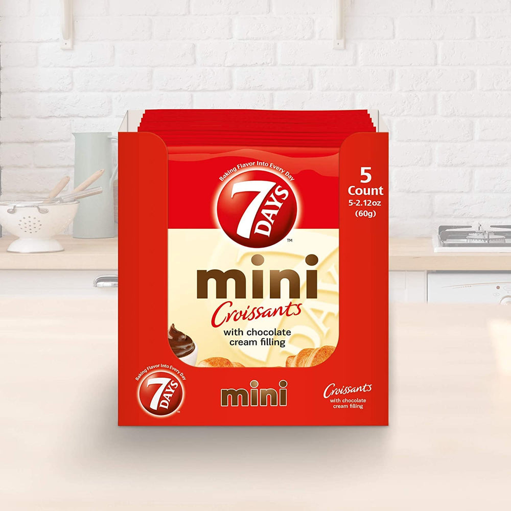 7Days individually wrapped pouch opened for convenient ready-to-eat snack