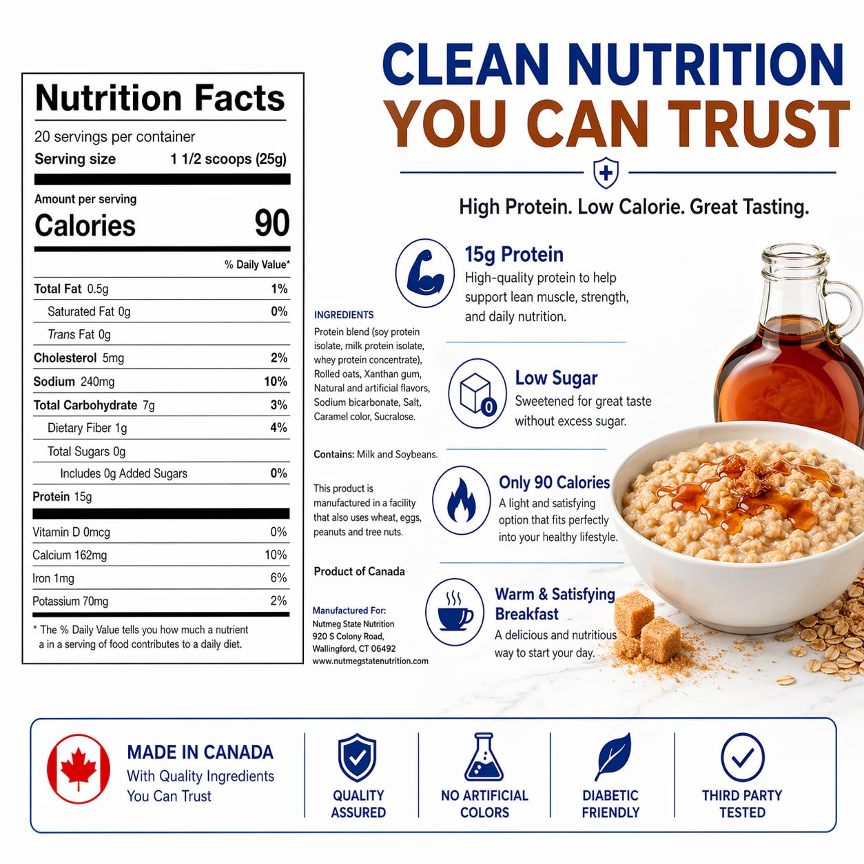 7Diabetic close-up oat texture highlights creamy mix and quality