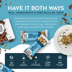 88 Acres individually wrapped bar in hand demonstrating portable snack convenience