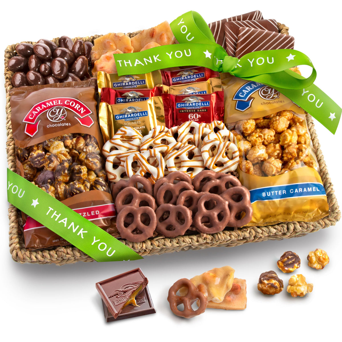 A Gift Inside front packaging showing full basket and contents, perfect for gifting