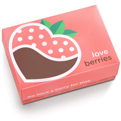 A Gift Inside white chocolate decorated strawberry detail showing delicate drizzle and visual appeal