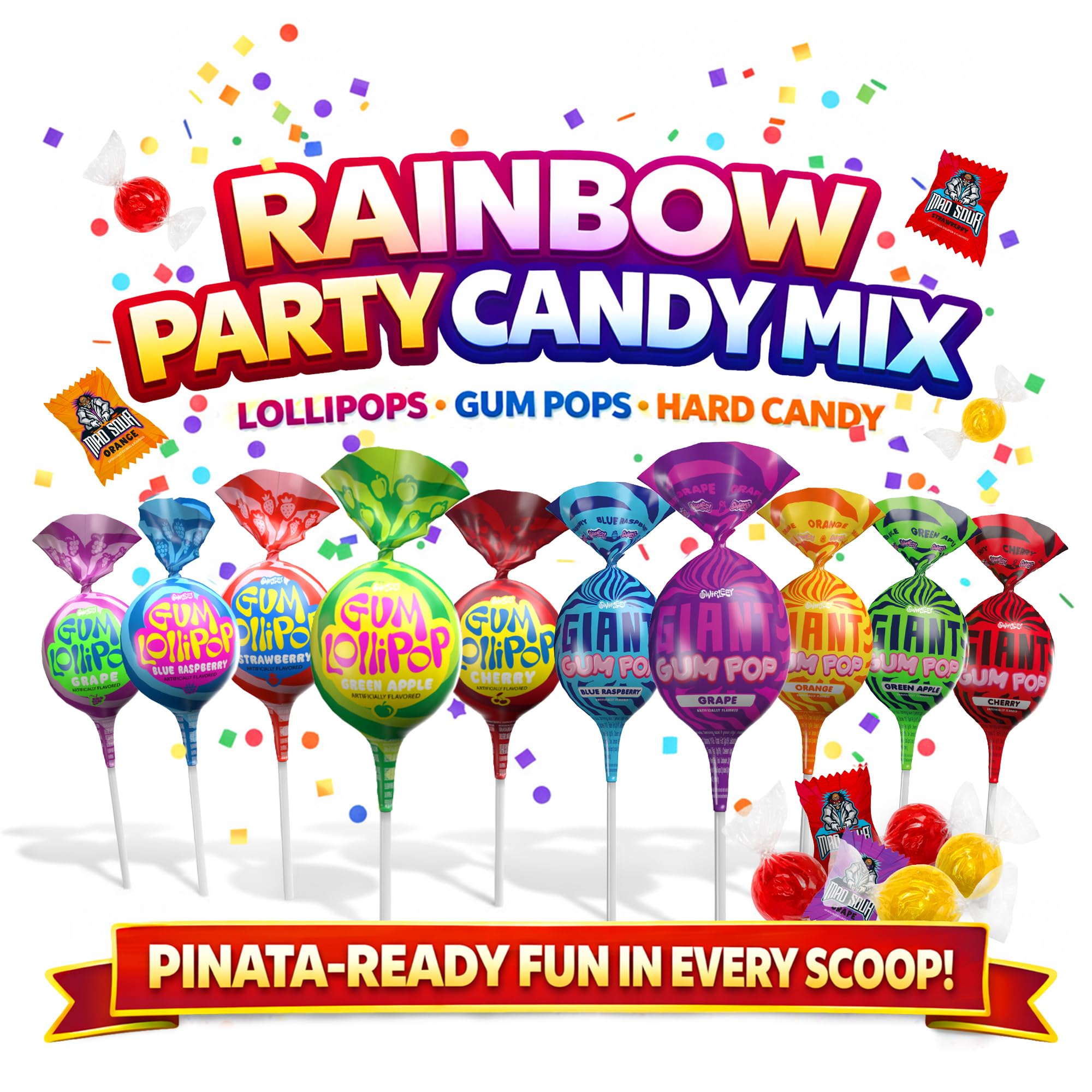 A Great Surprise brand label and ingredients panel for allergy checks