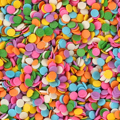 A Great Surprise close-up of flat round quins highlighting texture and even color distribution benefit