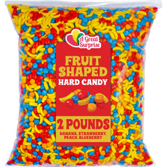 A Great Surprise front bag view showing colorful fruit-shaped candies and clear packaging benefit convenience