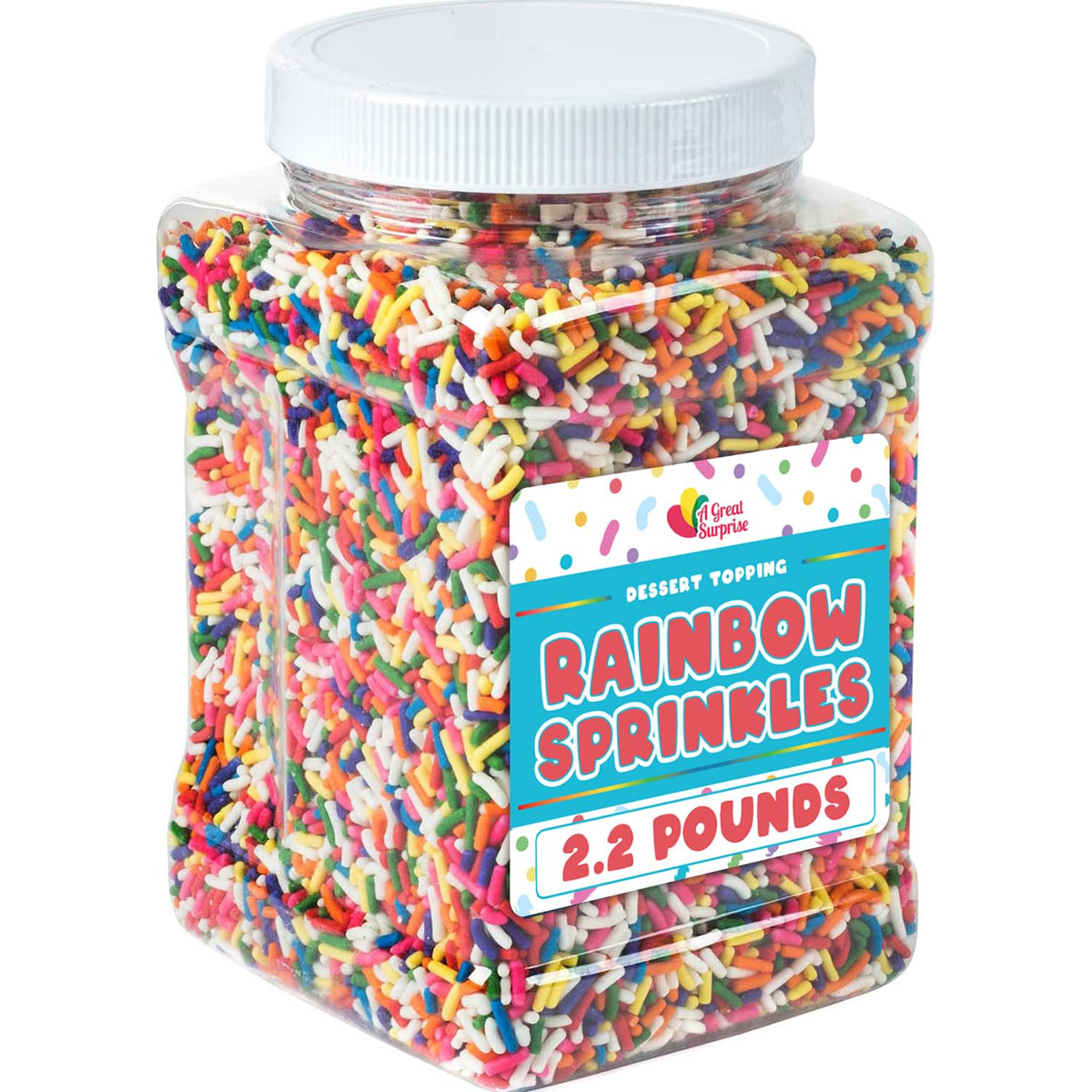 A Great Surprise front packaging shot showing 2.2 lb bulk bag and convenience
