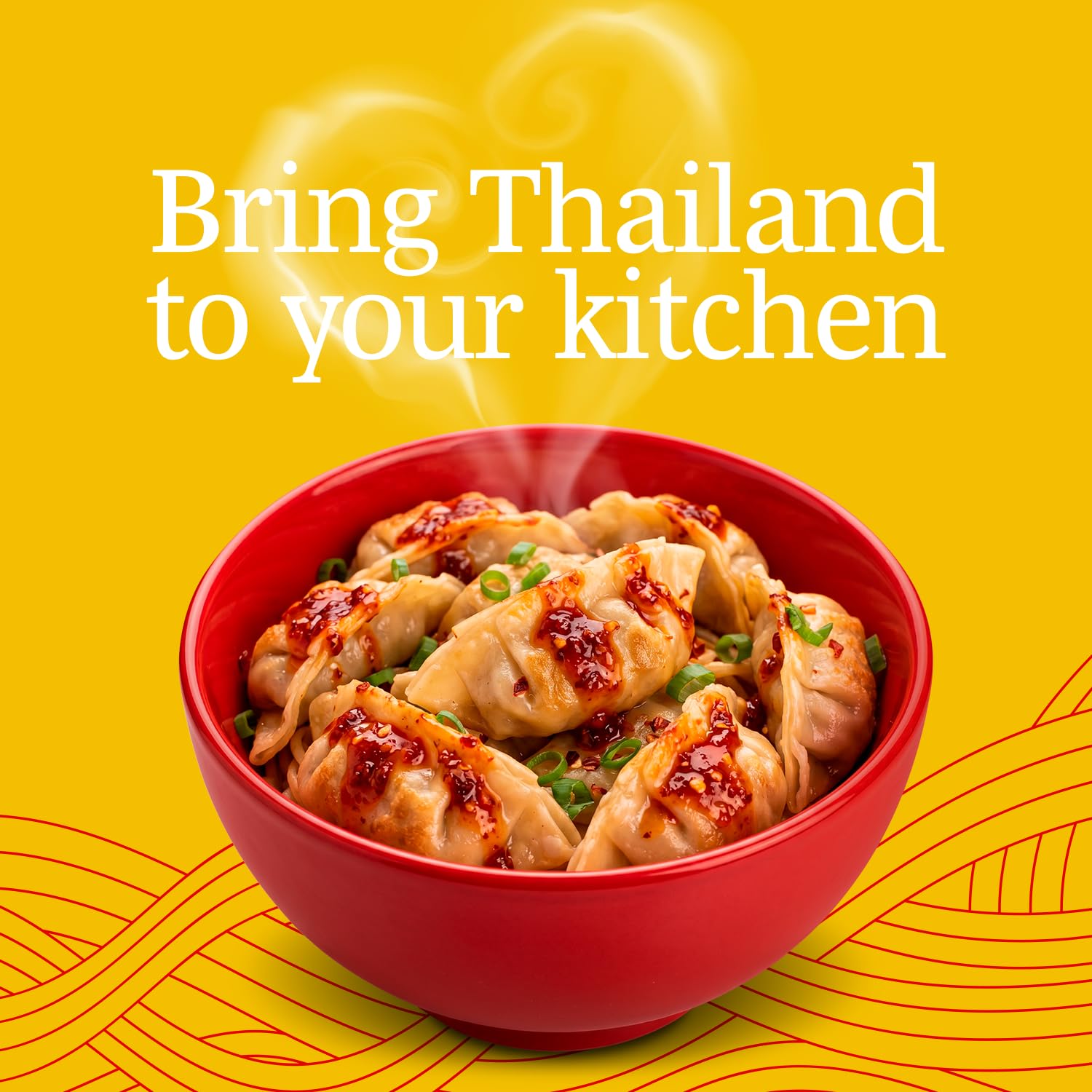 A Taste of Thai two bottles on pantry shelf emphasizing convenient two-pack value