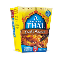 A Taste of Thai front packaging showing convenient 6-pack and benefits