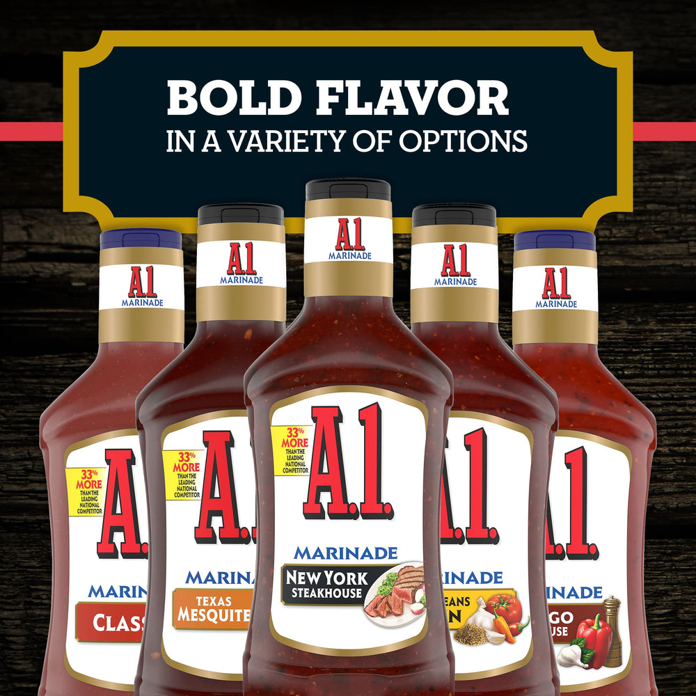 A.1. chicken kebab brushed with marinade to add bold flavor before grilling
