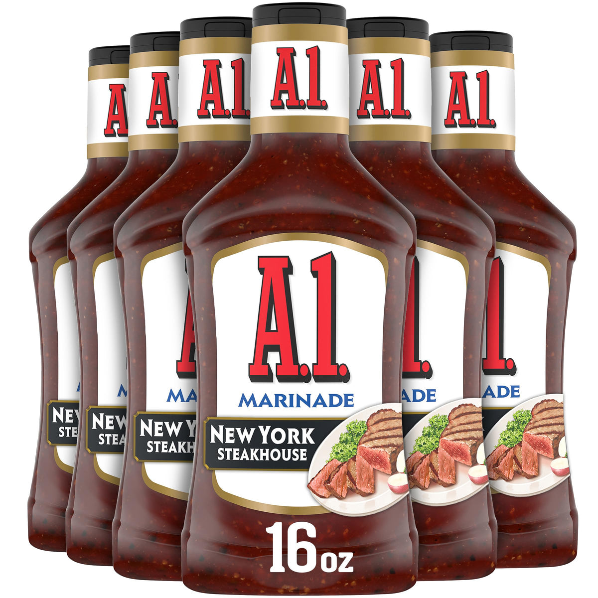 A.1. front packaging showing six 16 fl oz bottles for pantry convenience