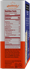 Absolutely flatbread beside ruler indicating size and portion convenience