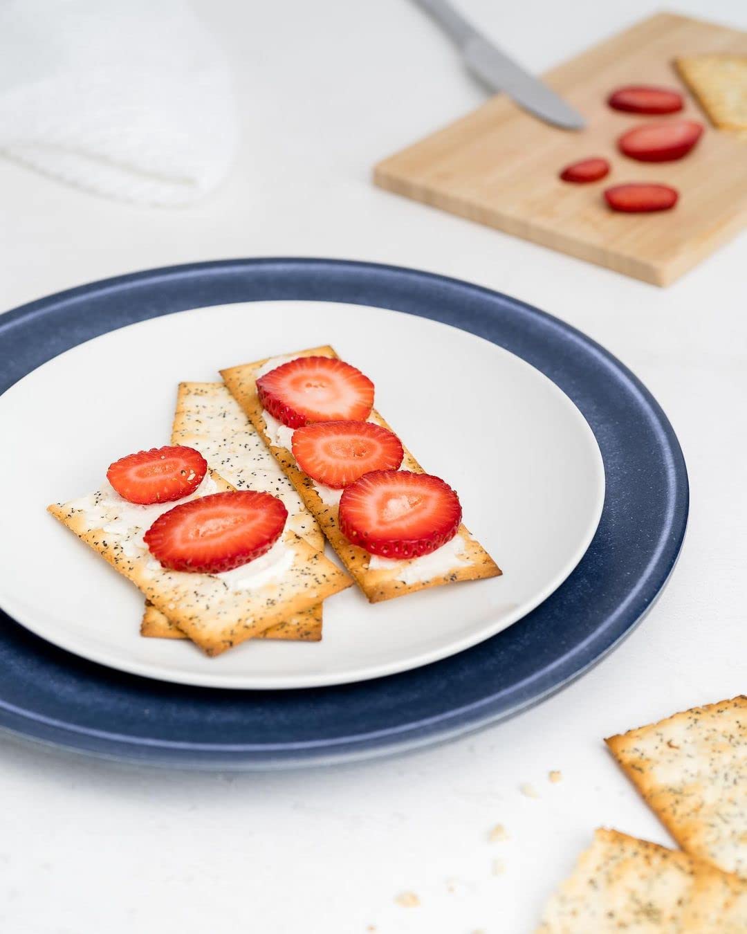 Absolutely flatbread served with dips displaying versatility for entertaining