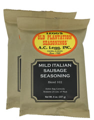 A.C. Legg front packaging showing two 8 oz bags and freshness protection