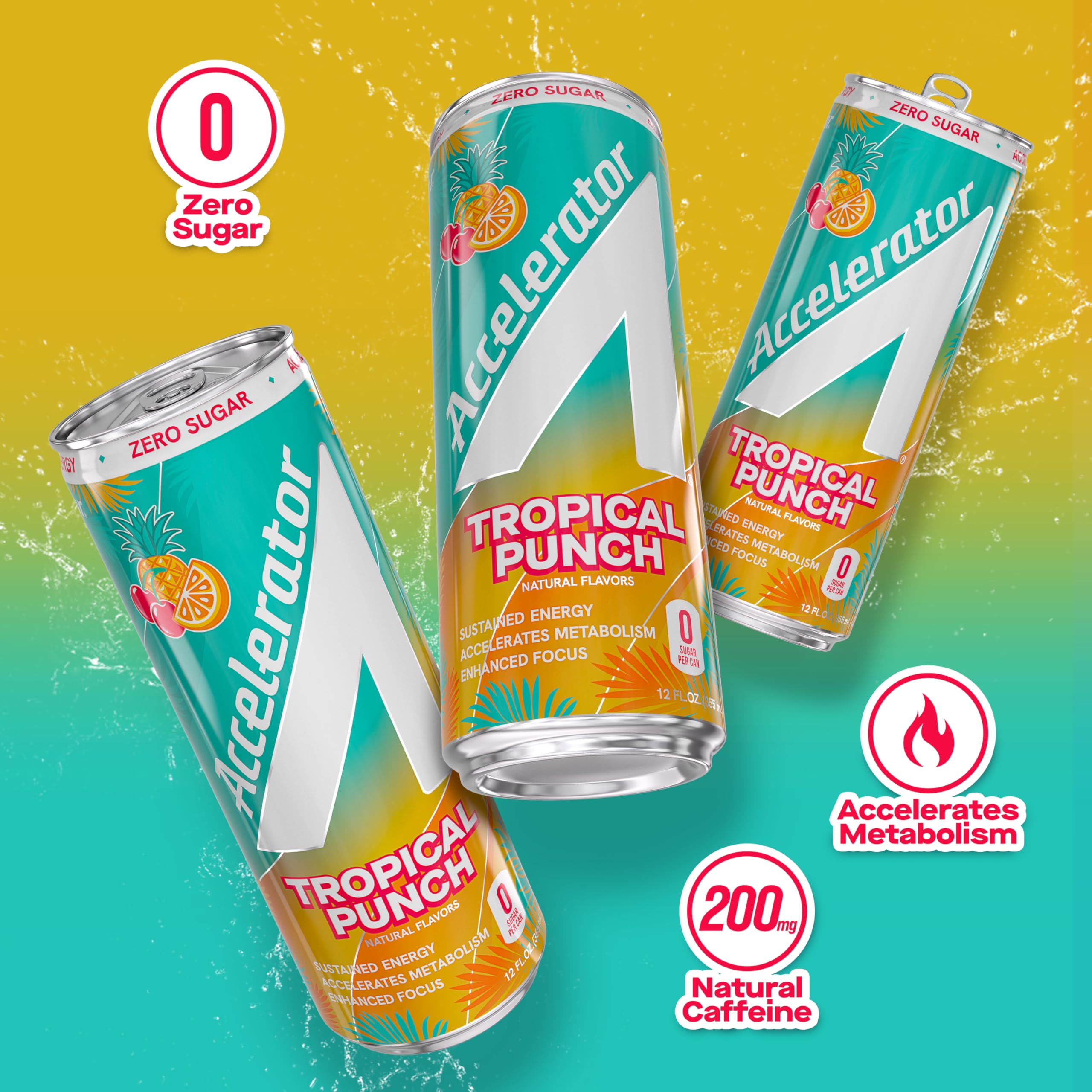 ACCELERATOR twelve-pack box stacked showing convenient bulk supply benefit