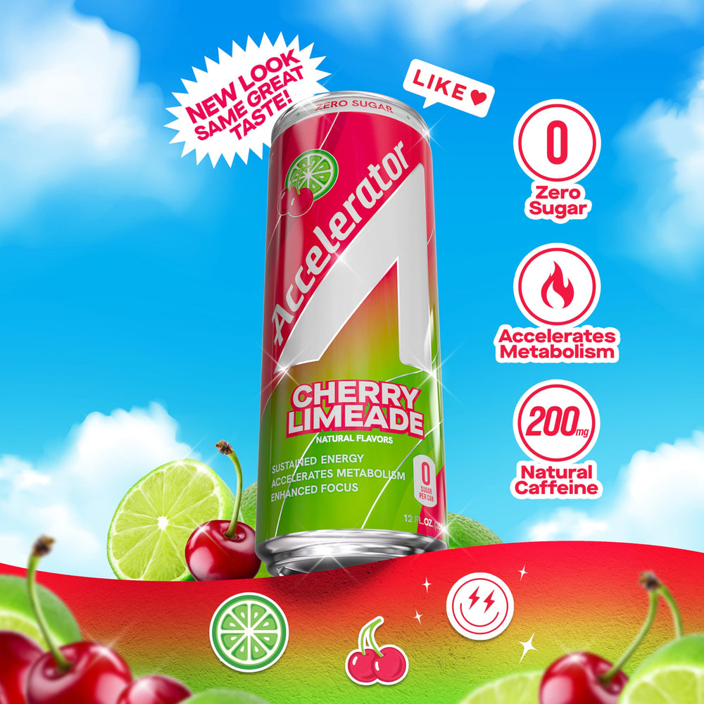 ACCELERATOR can held in hand for Cherry Limeade size comparison and portability